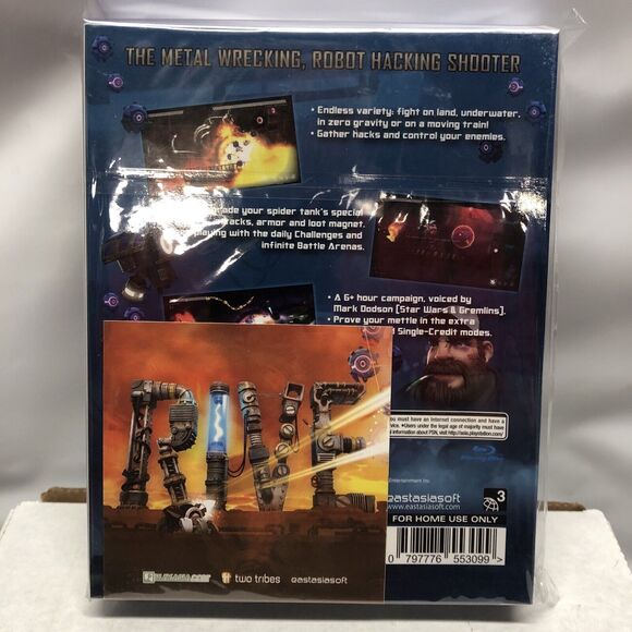 Rive Limited Edition PS4 Blue Box Play-Asia Exclusive W/ Sticker Playstation 4 - Picture 2 of 6